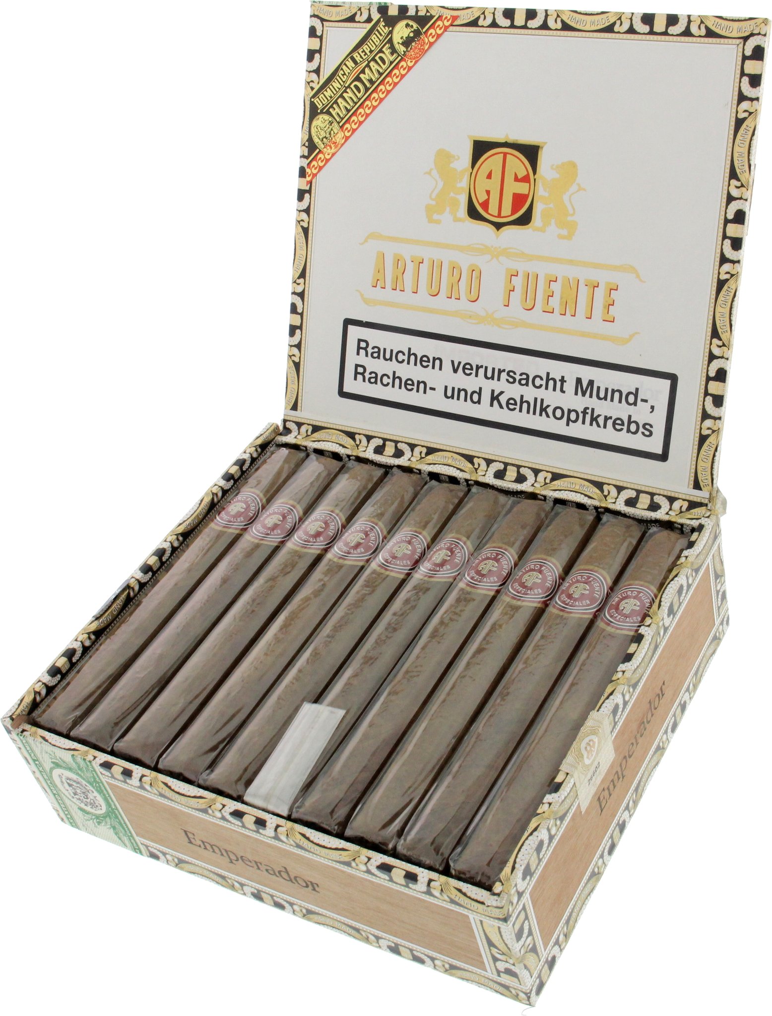 Arturo Fuentes Especiales Emperador Kiste offen