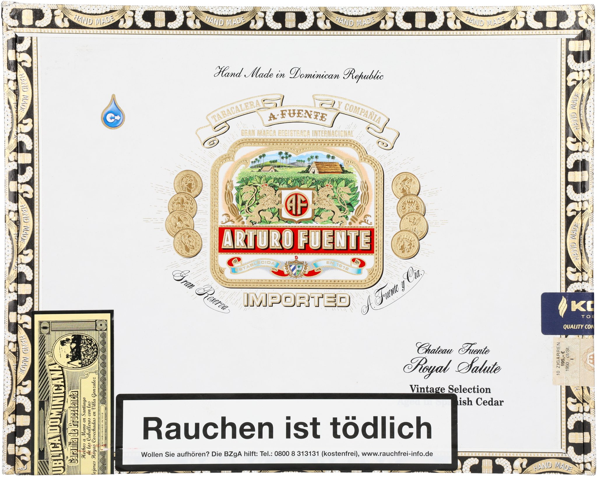 Royale Salute box front