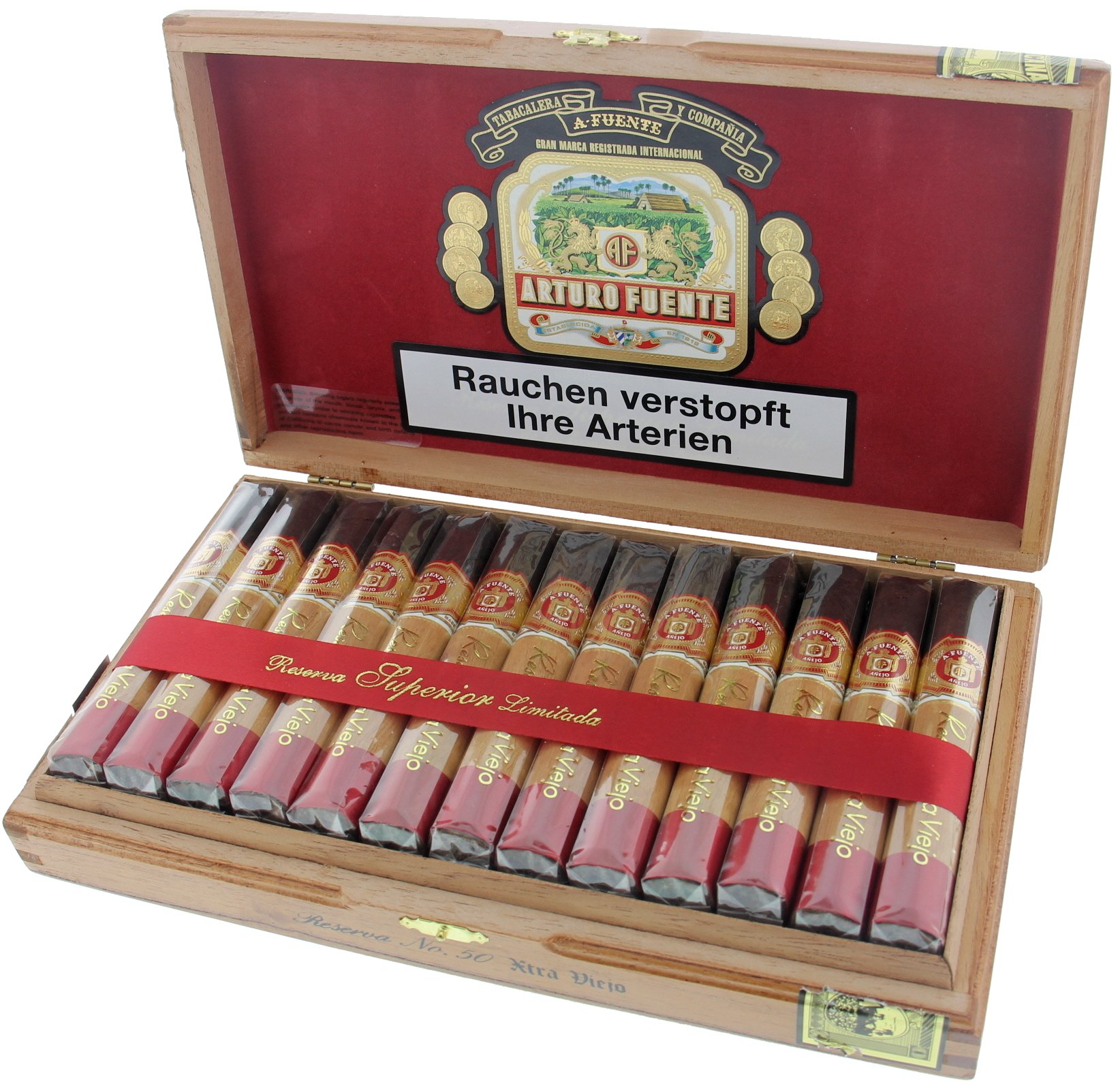 Arturo Fuente Anejo No. 50 (Robusto) Kiste offen