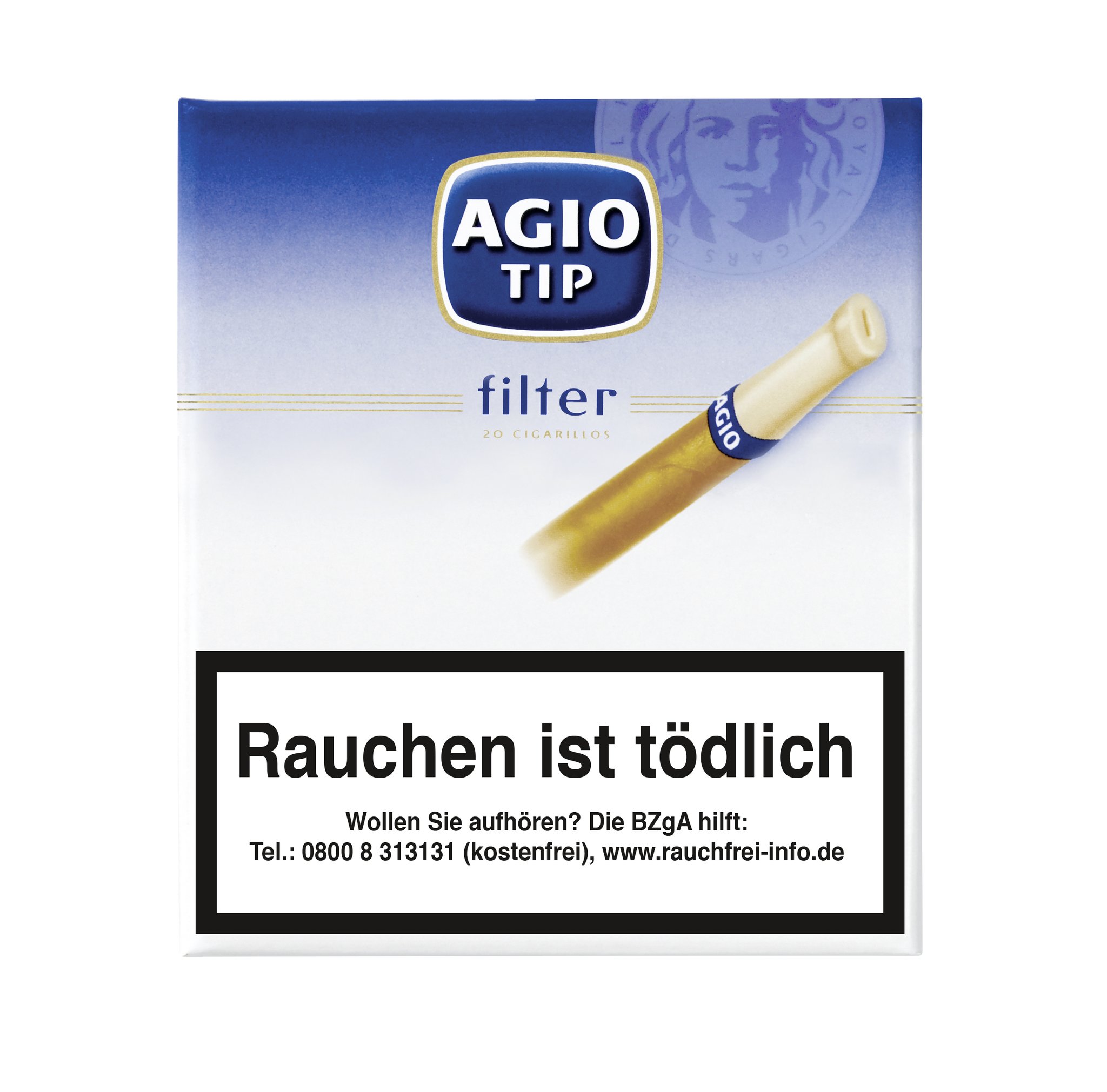 Agio Filter Tip Blau