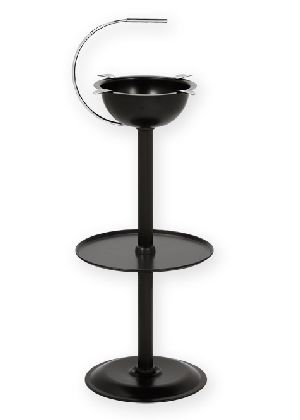 Tuttofumo Stinky Ashtray Stinky Floor Stand mit 4 Ablagen (CA-ST-FL-BLK)