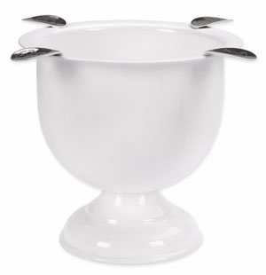 Tuttofumo Stinky Ashtray Color Stinky Tall Pure White - mit 4 Ablagen (CA-ST-4WH