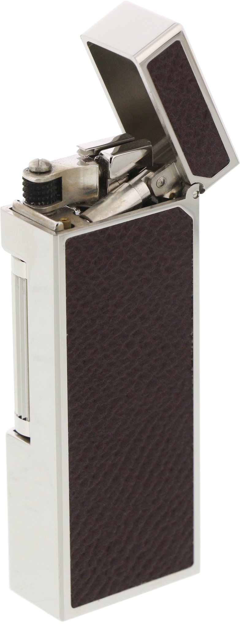 Dunhill The White Spot Rollagas Bourdon Bordeaux leather Palladium Plate (RLX3310) Detailbild