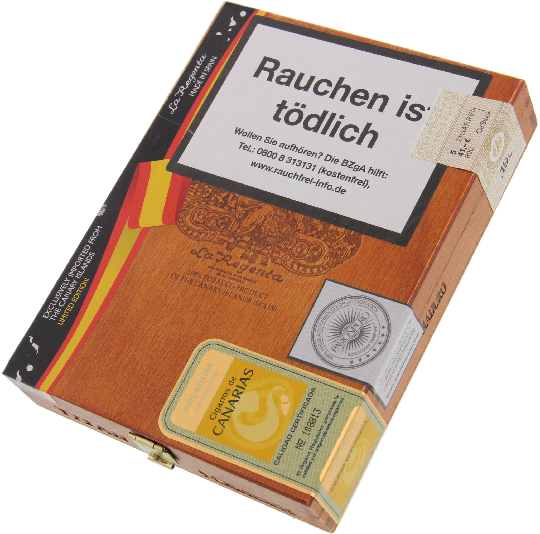 La Regenta Maduro Titan Kiste