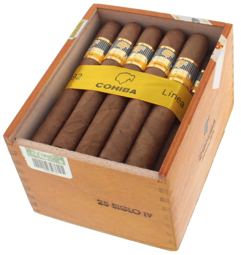 Cohiba Zigarren Siglo IV - 25er offen