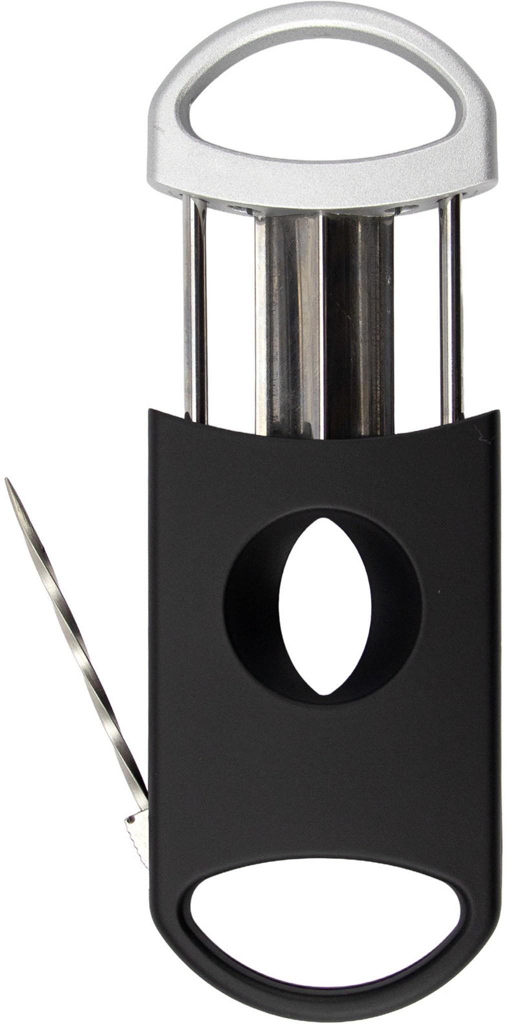 Rubber Finisch Schwarz/Silber detail