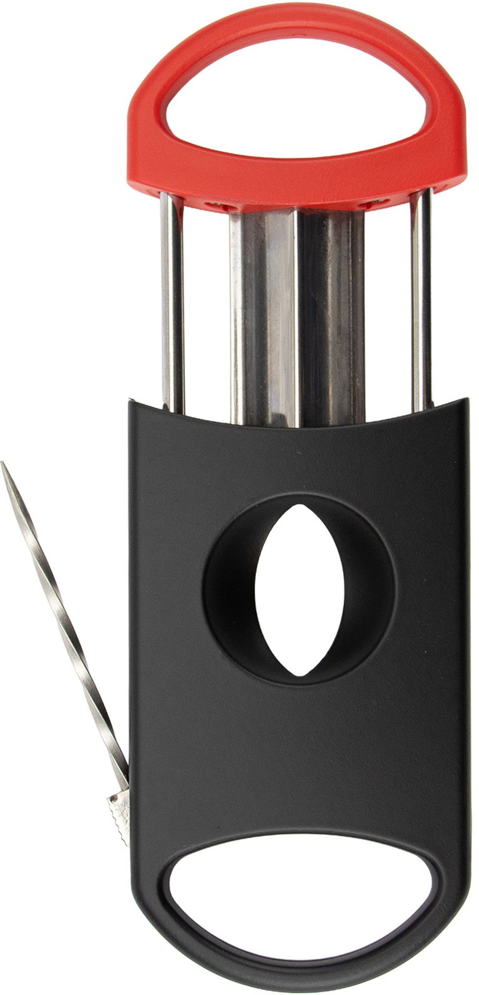 Rubber Finisch Schwarz/Rot detail