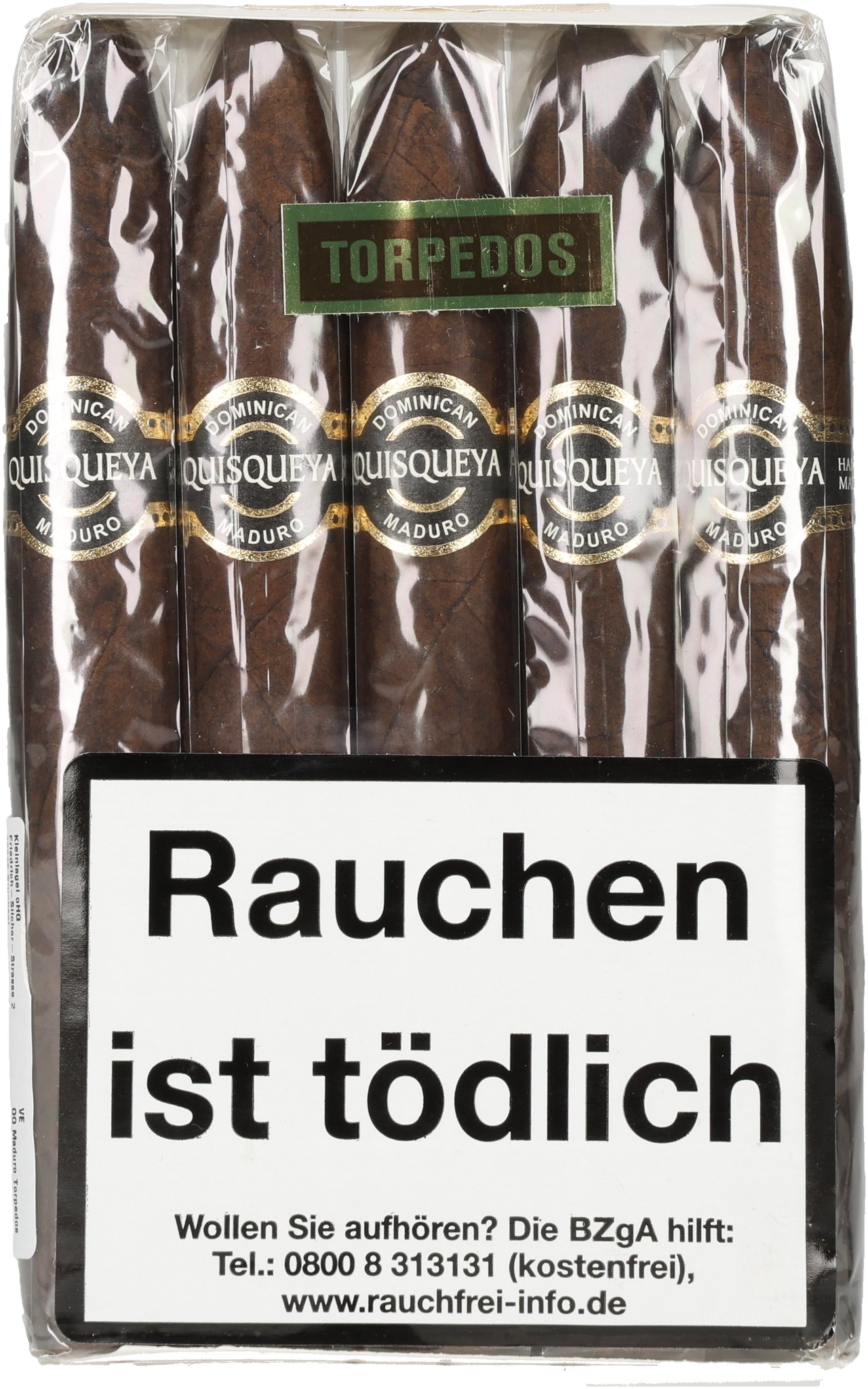 Maduro Torpedo Bundle frontal