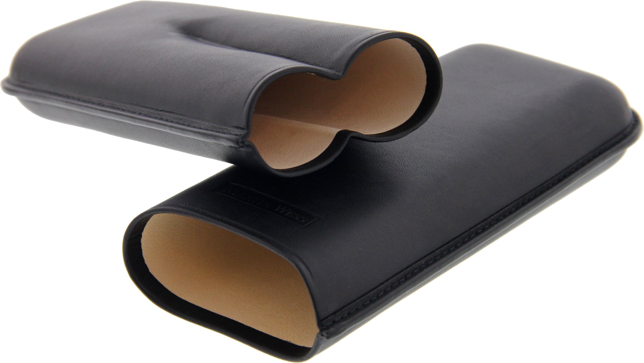 Martin Wess Premium Lederetui - Vachetta Black 2er Gigante Vachetta (571) Detailbild 1