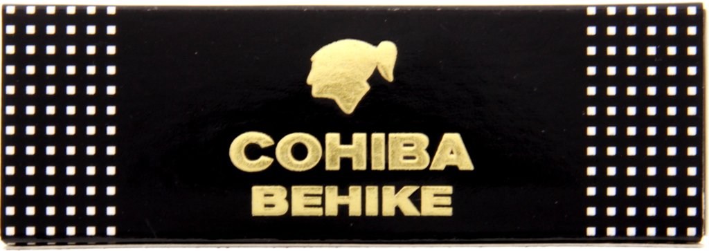 Habanos Cigarrenstreichhölzer Cohiba Behike (schwarz)