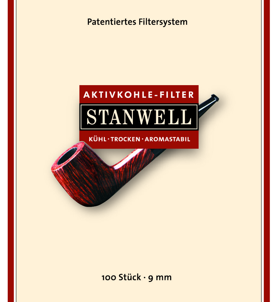 Stanwell Aktivkohlefilter 9mm 100 Stk