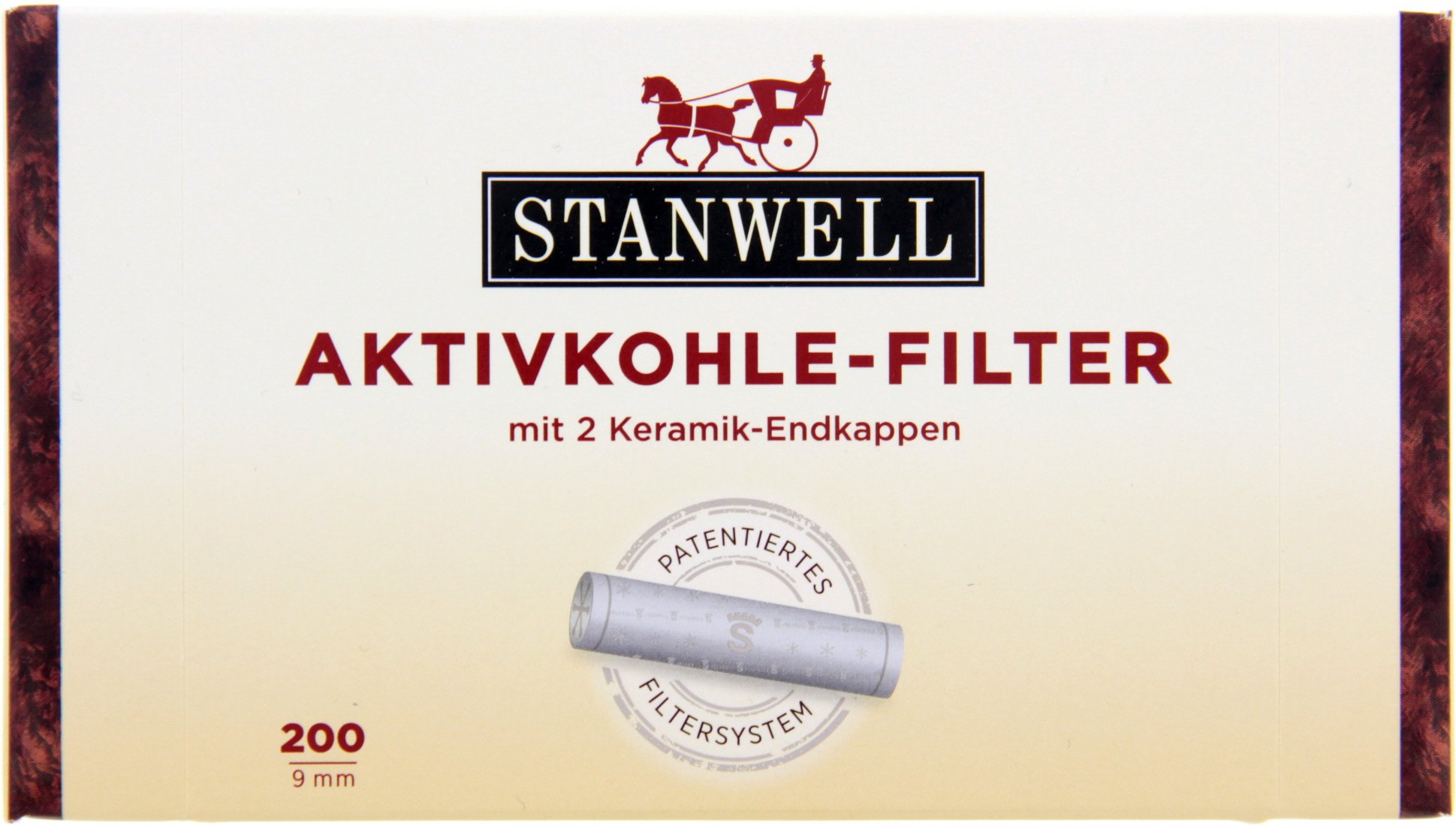 Stanwell Aktivkohlefilter 9mm 200 Stk