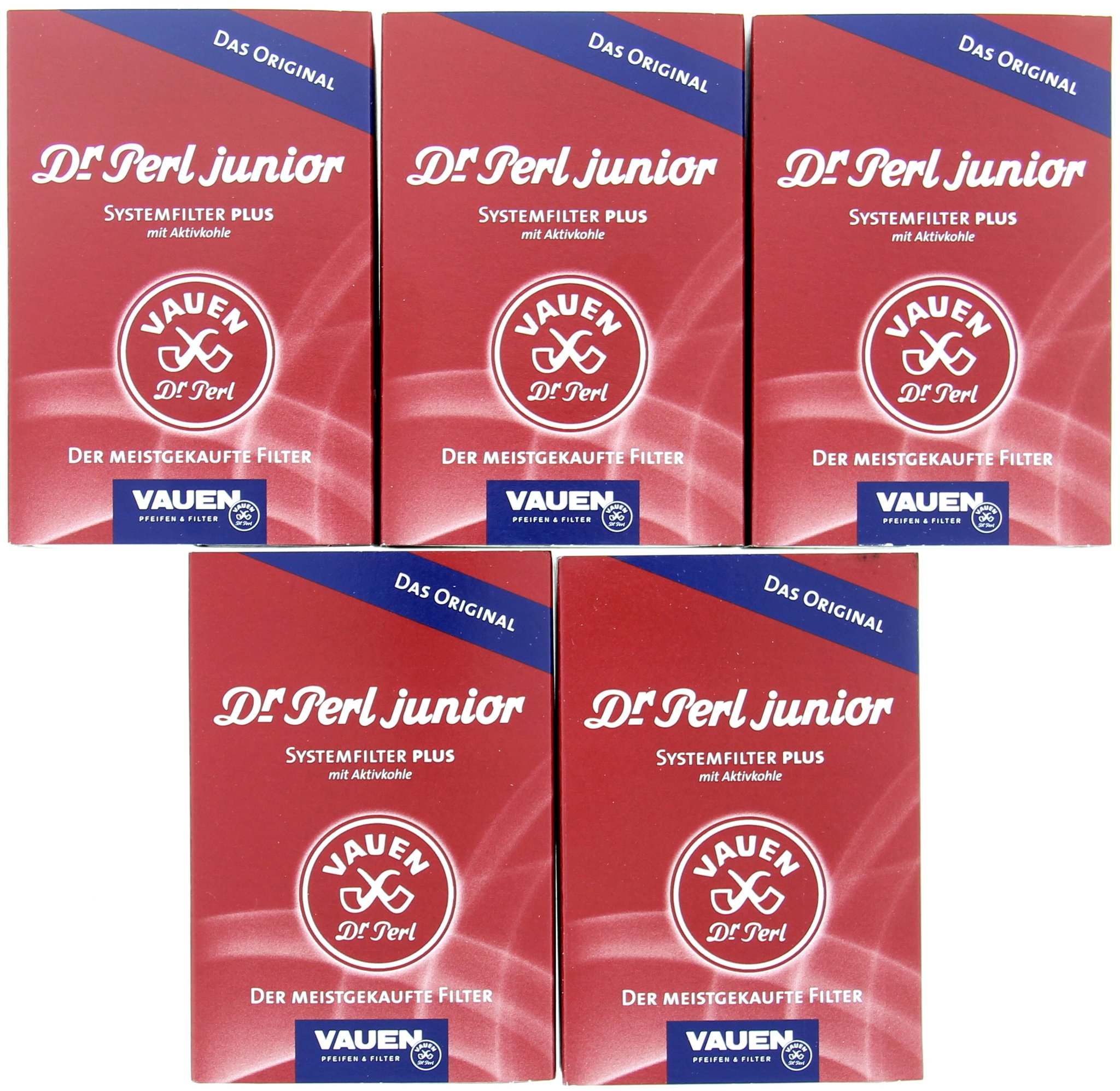 Vauen Dr. Perl 5 x Junior 100 Stk (Jubig - Sparpaket M mit rund 5% Preisvorteil)