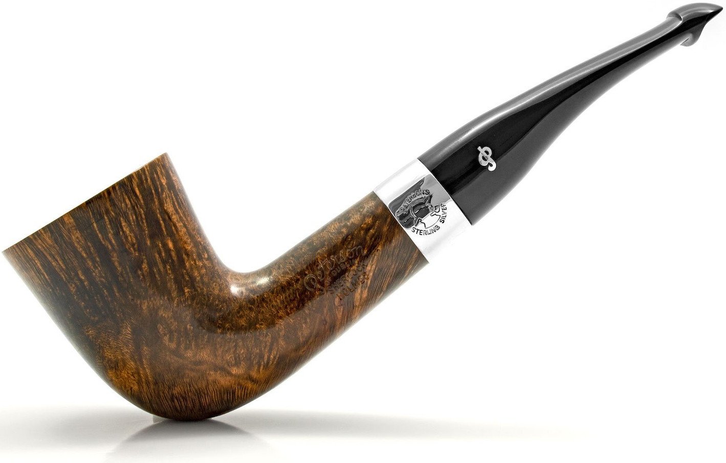 Peterson Sherlock Holmes MYCROFT contrast - Fishtail Detailbild