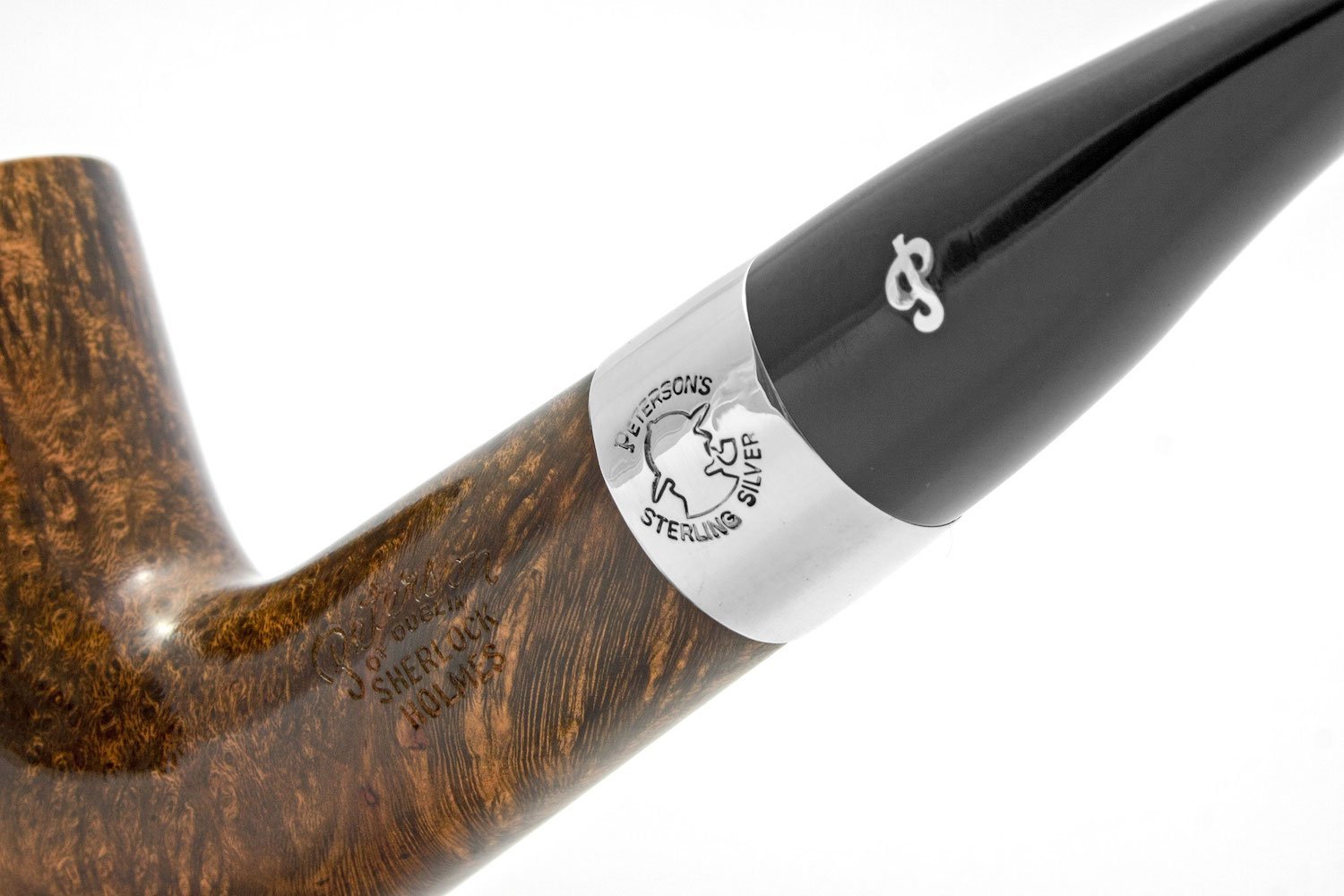 Peterson Sherlock Holmes MYCROFT contrast - Fishtail Detailbild 4
