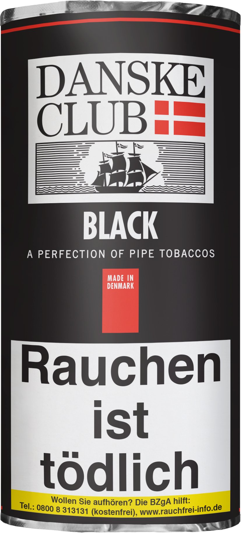 Danske Club Pfeifentabak Black (ehemals Black Luxury) 50g Pouch