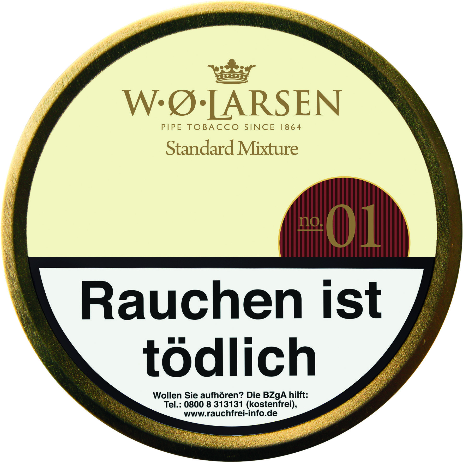 W.O. Larsen Selected Blend No.01 Standard Mixture - 100g Dose (Nachfolger des Dannemann Original)