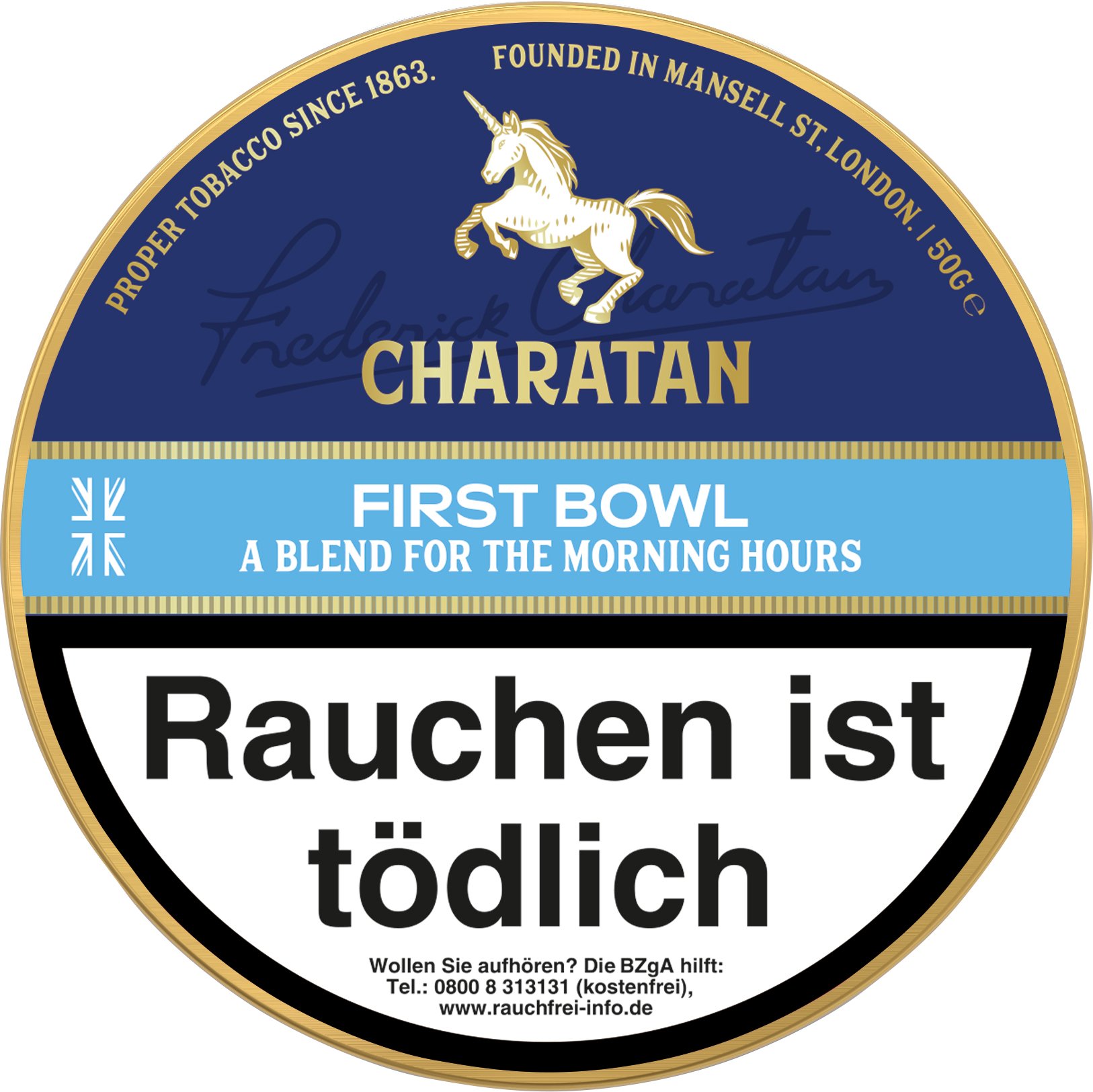 Charatan Pfeifentabak First Bowl (50g Dose)