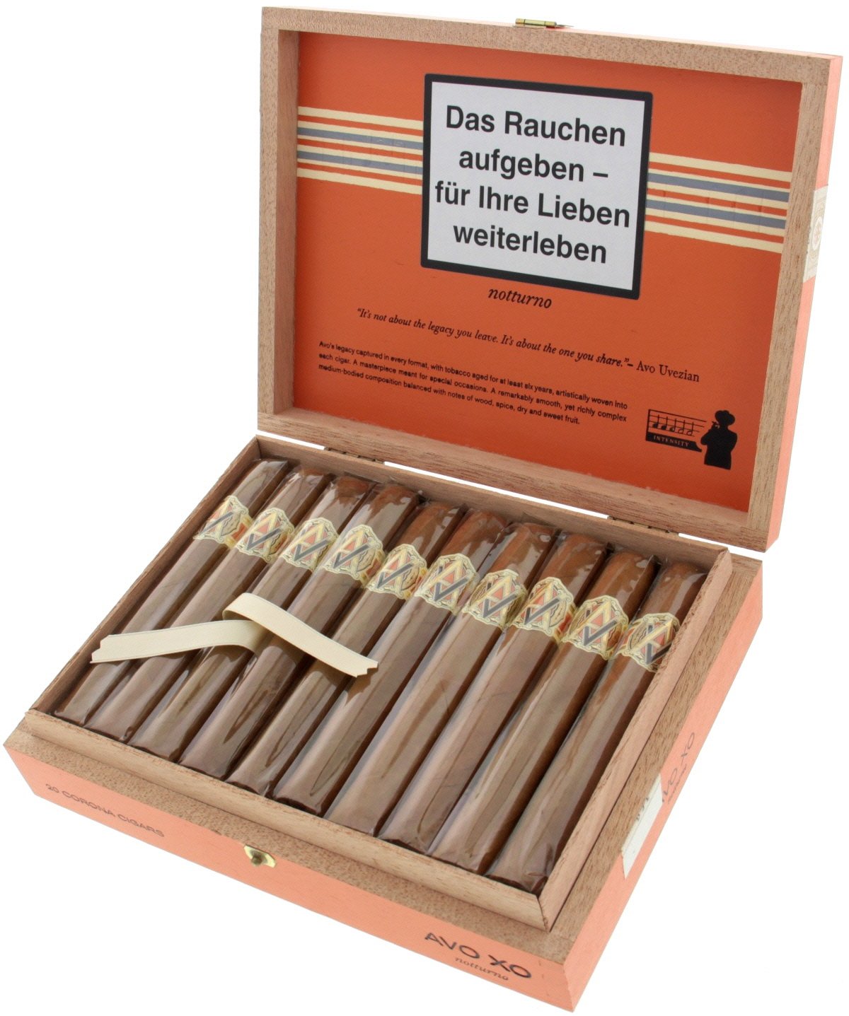 XO Notturno Kiste offen