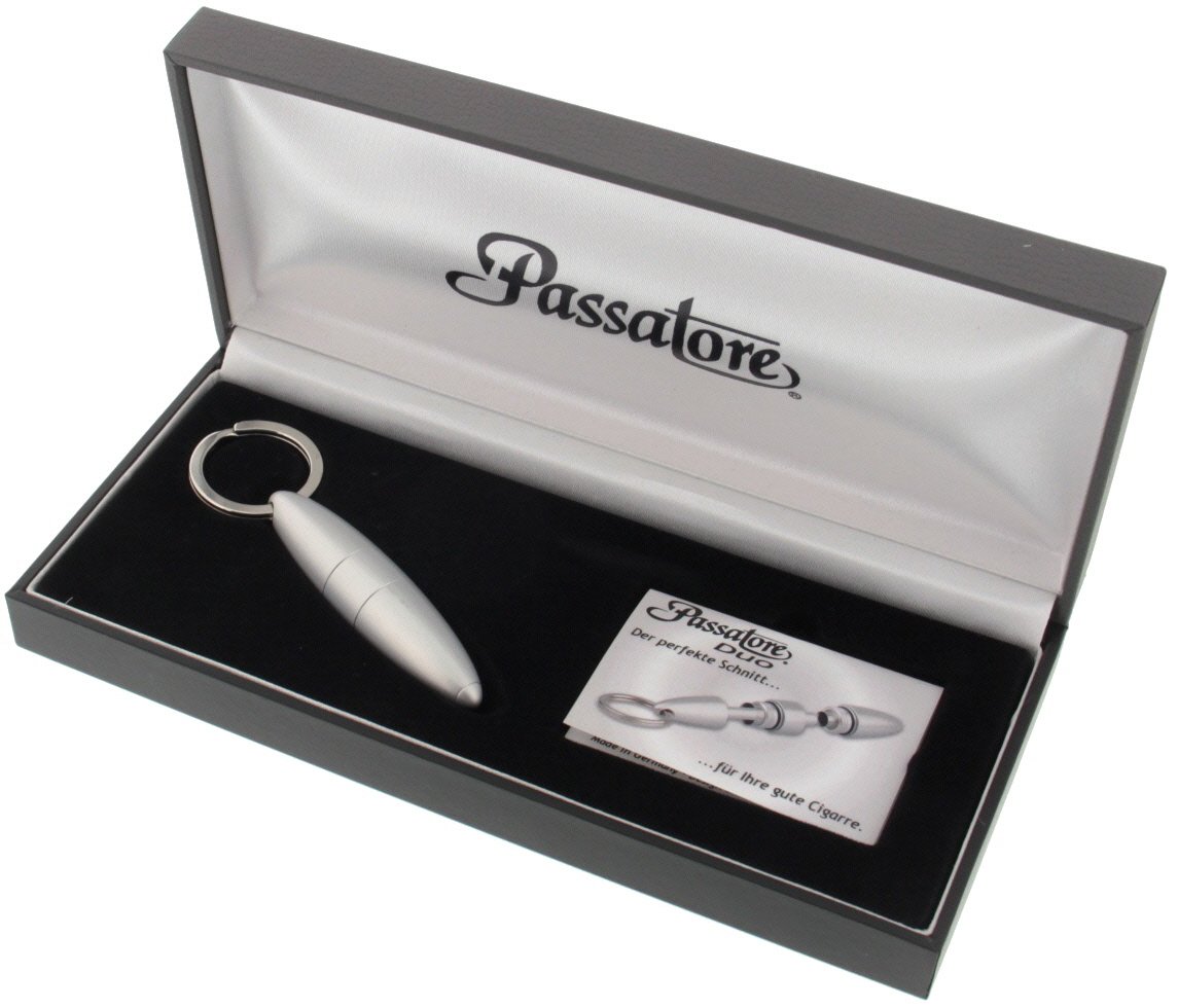 Passatore Duo (2 Klingen) Alu gebürstet Box