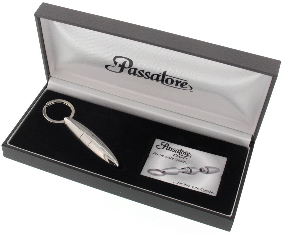 Passatore Duo (2 Klingen) Edelstahl poliert Box