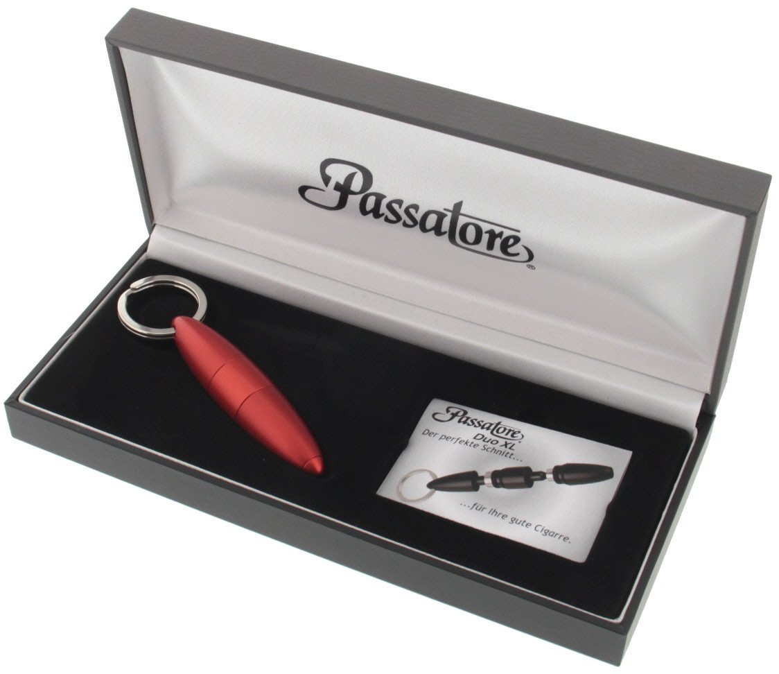 Passatore Duo (2 Klingen) XL Alu rot Box
