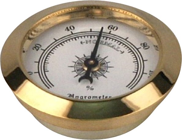 Classic Hygrometer gold Durchmesser 50mm (596101)