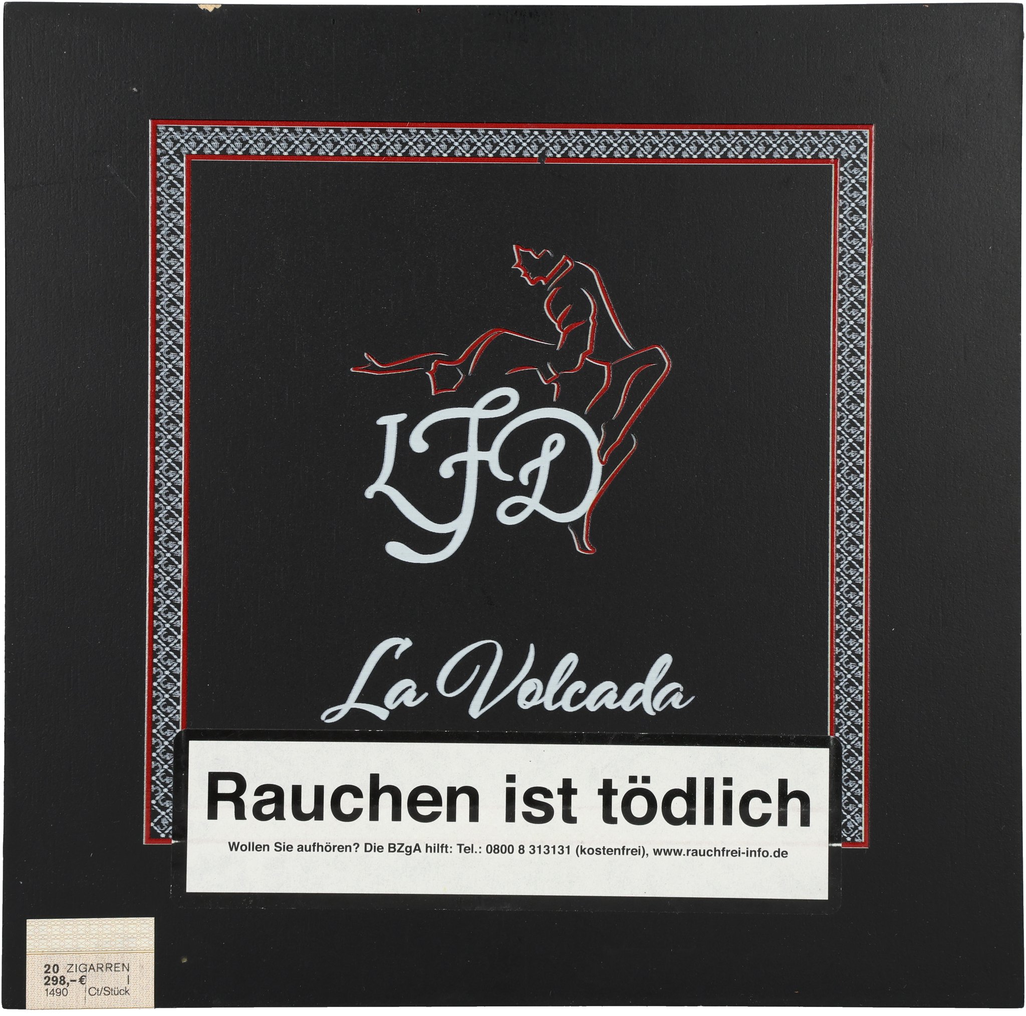 LE La Volcada box front