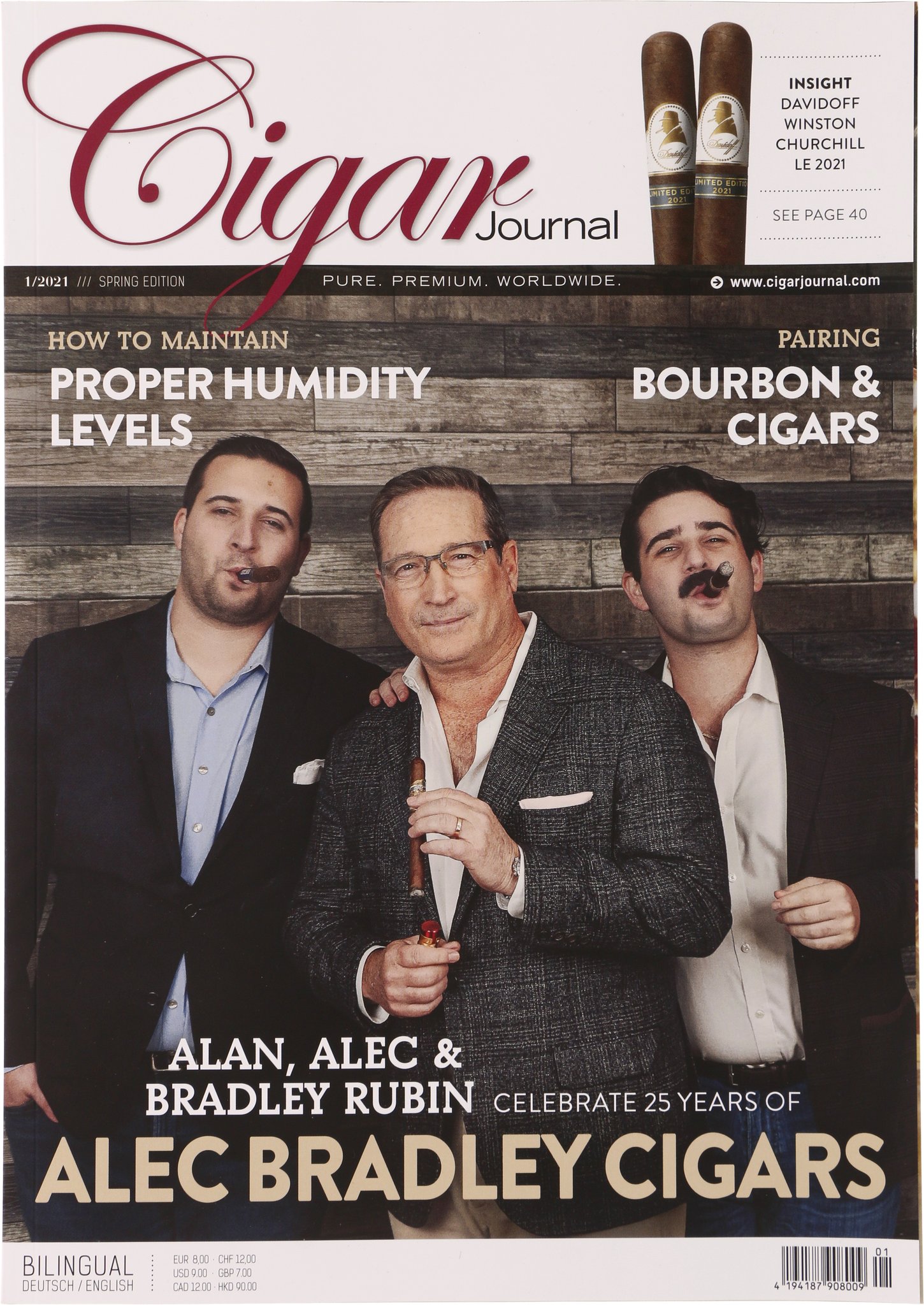 Cigar Journal Ausgabe 01/2021 (Alec Bradley Cigars)