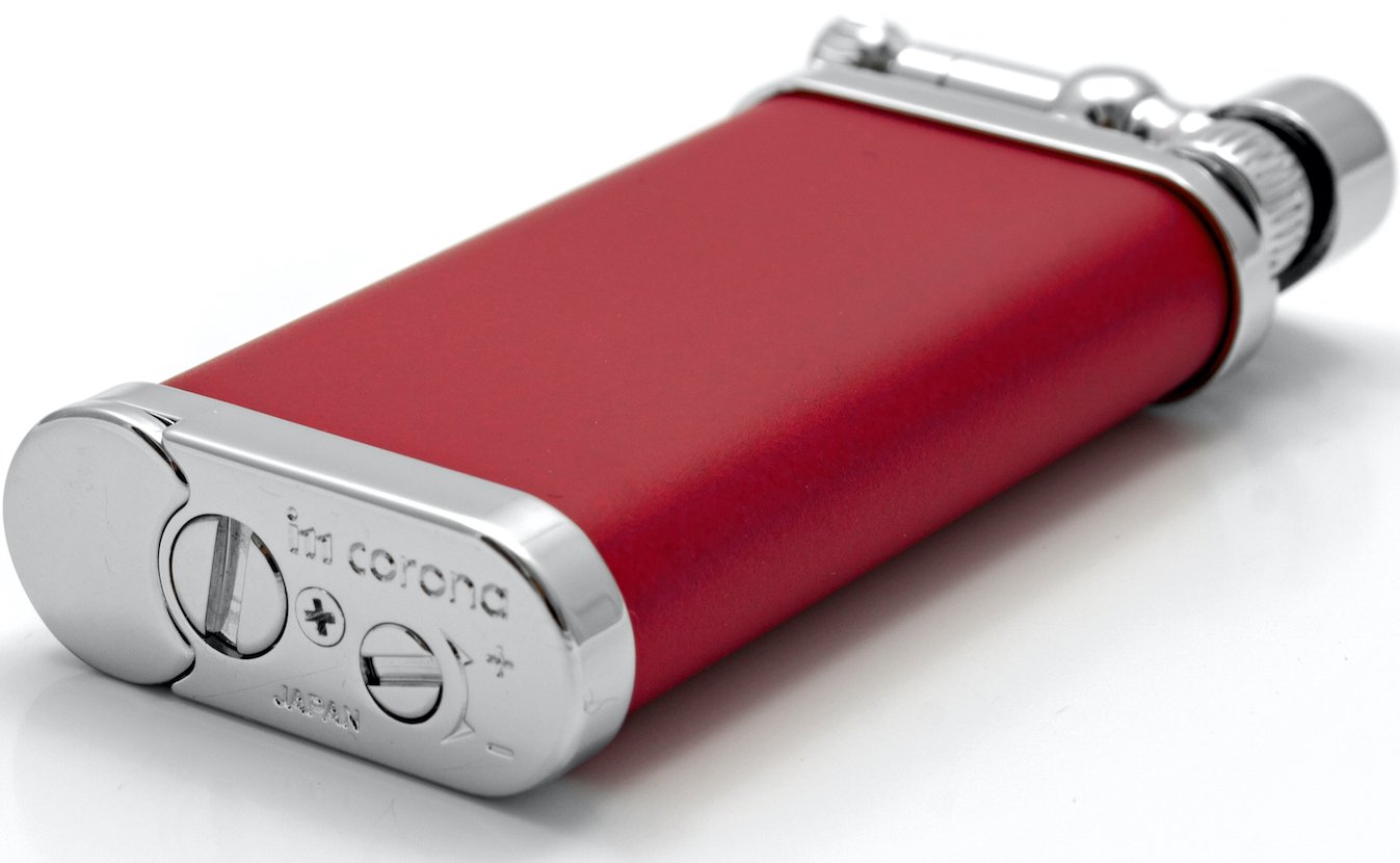 Corona Old Boy Classic (64-3106) Verchromtes Messing rot (14561) liegend