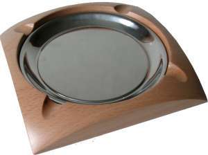 Guy Janot Ascher Holz 4er Ascher eckig Buche (7009) 