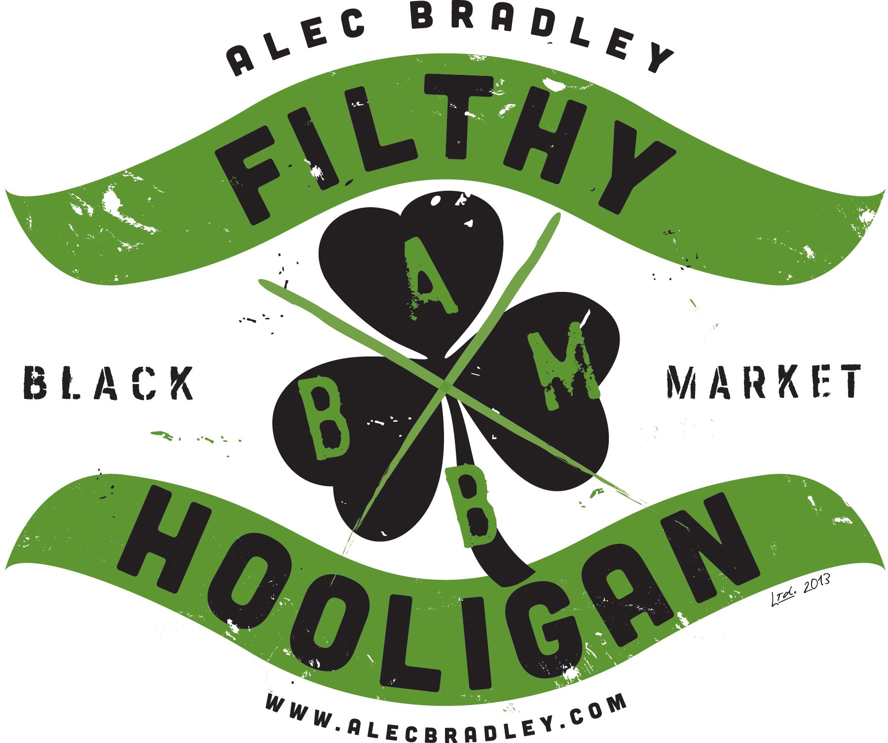 Alec Bradley Black Market Filthy Hooligan Logo