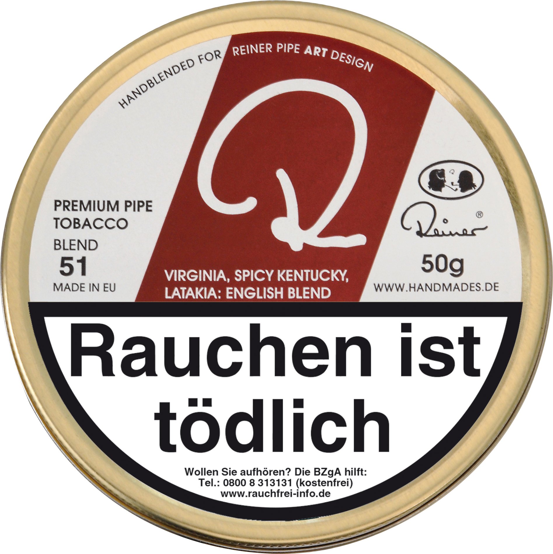 Reiner Pfeifentabak Rot / Blend 51 50g