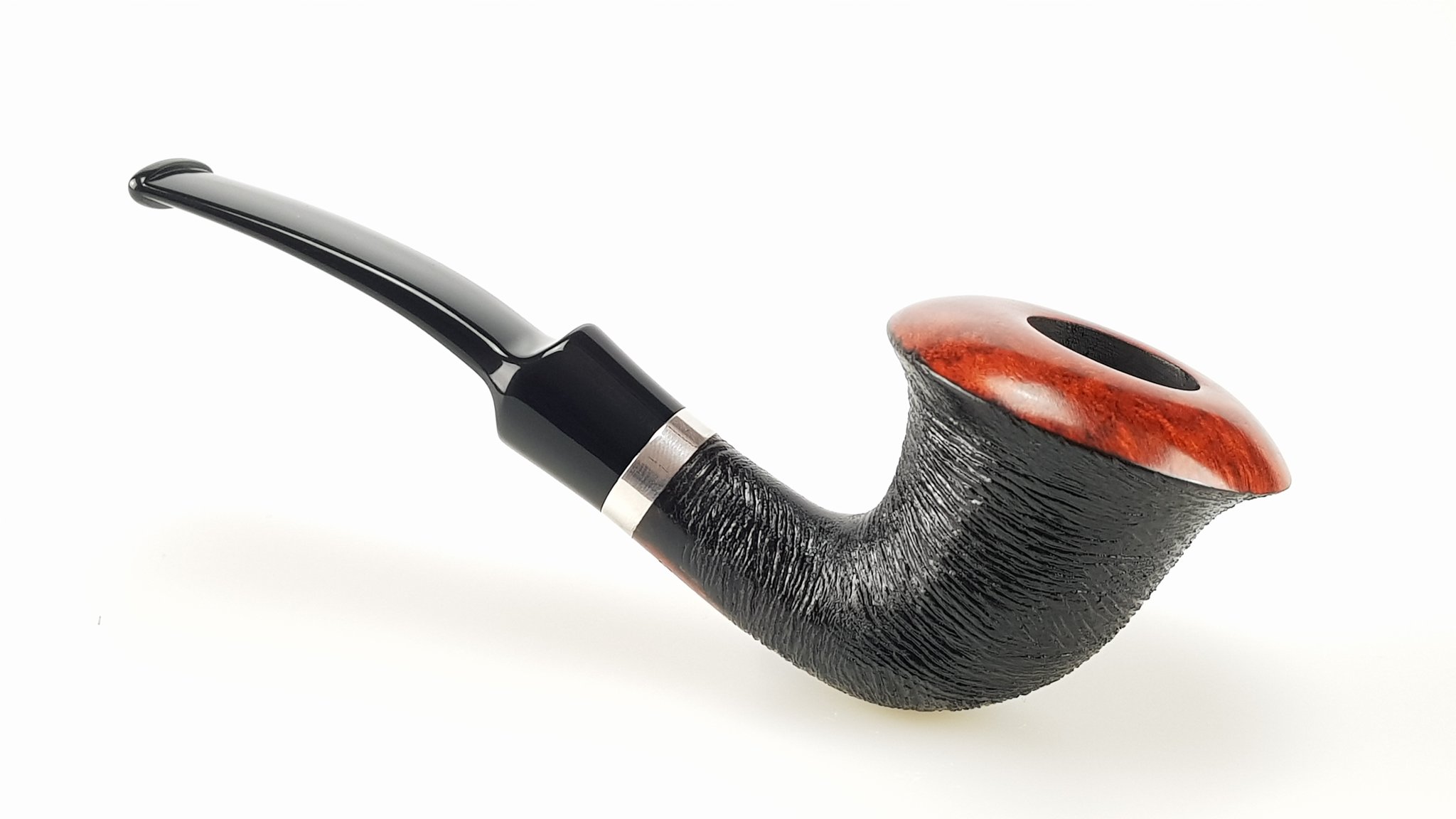 Stanwell Revival brushed black Modell 162 Detailbild 1
