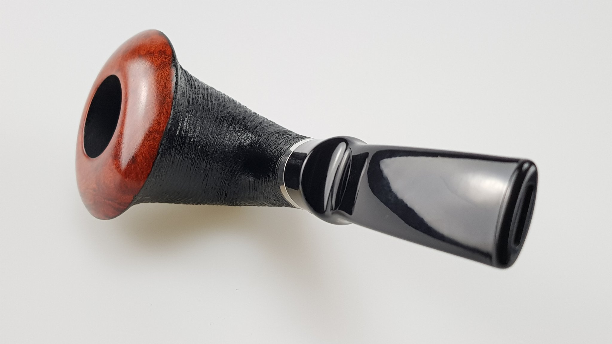 Stanwell Revival brushed black Modell 162 Detailbild 2