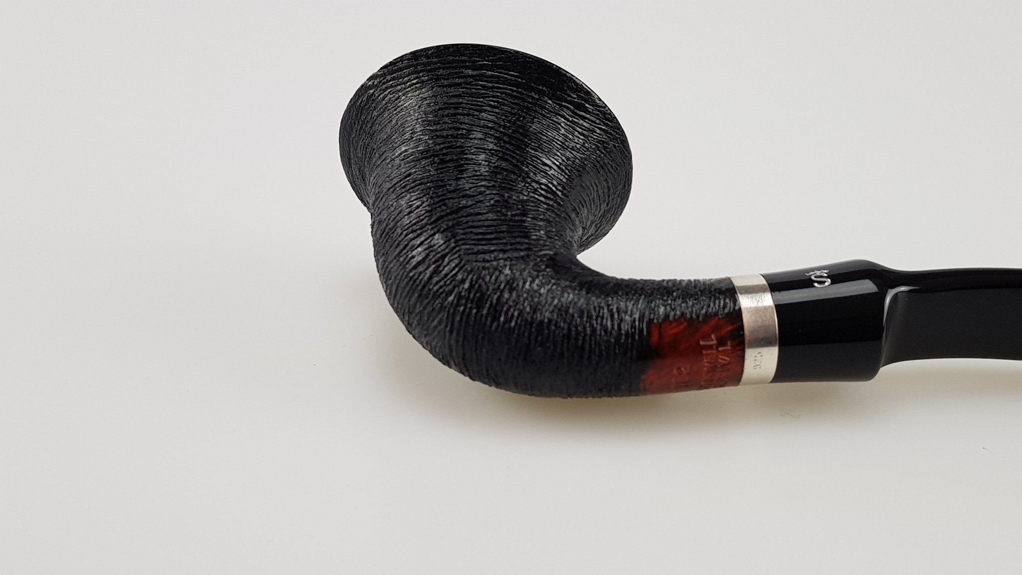 Stanwell Revival brushed black Modell 162 Detailbild 4