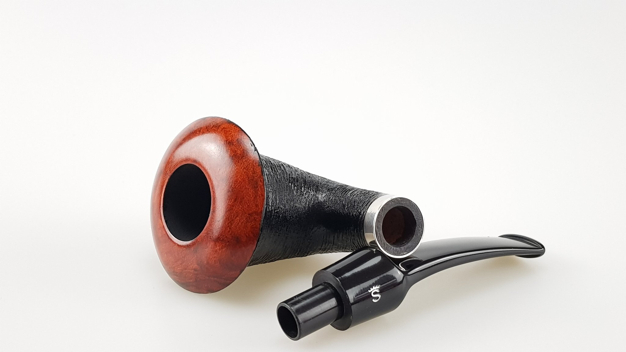 Stanwell Revival brushed black Modell 162 Detailbild 6