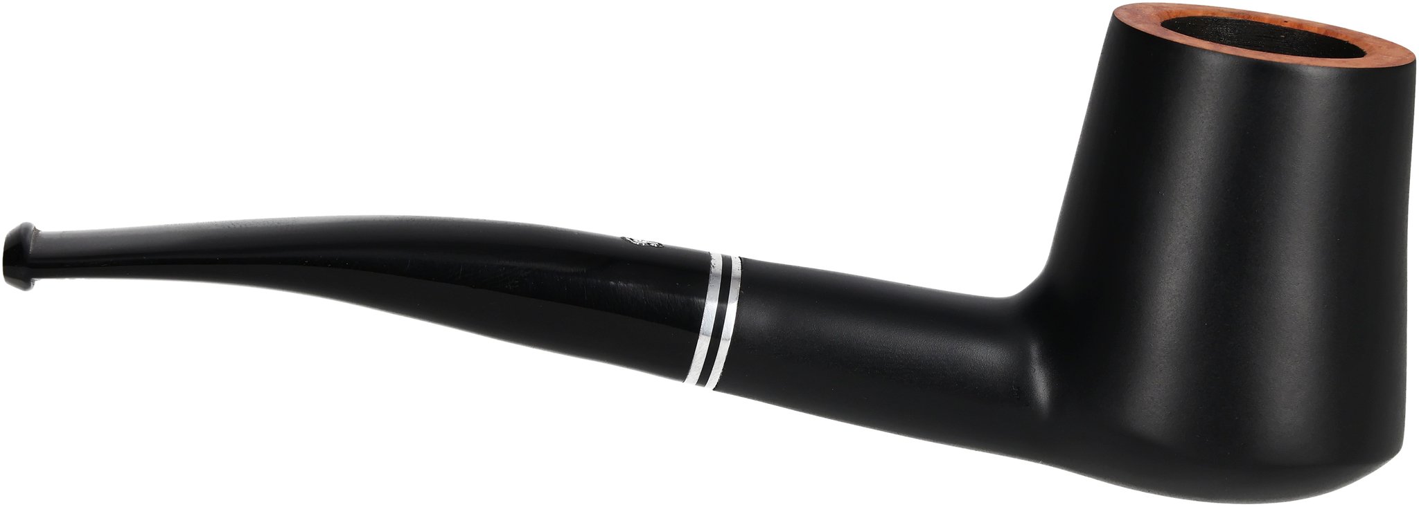 Pfeifenset 423 Black matte semi straight_05