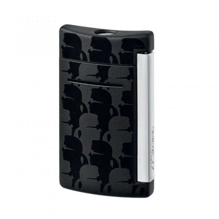 S.T. Dupont Minijet Karl Lagerfeld Edition schwarz matt