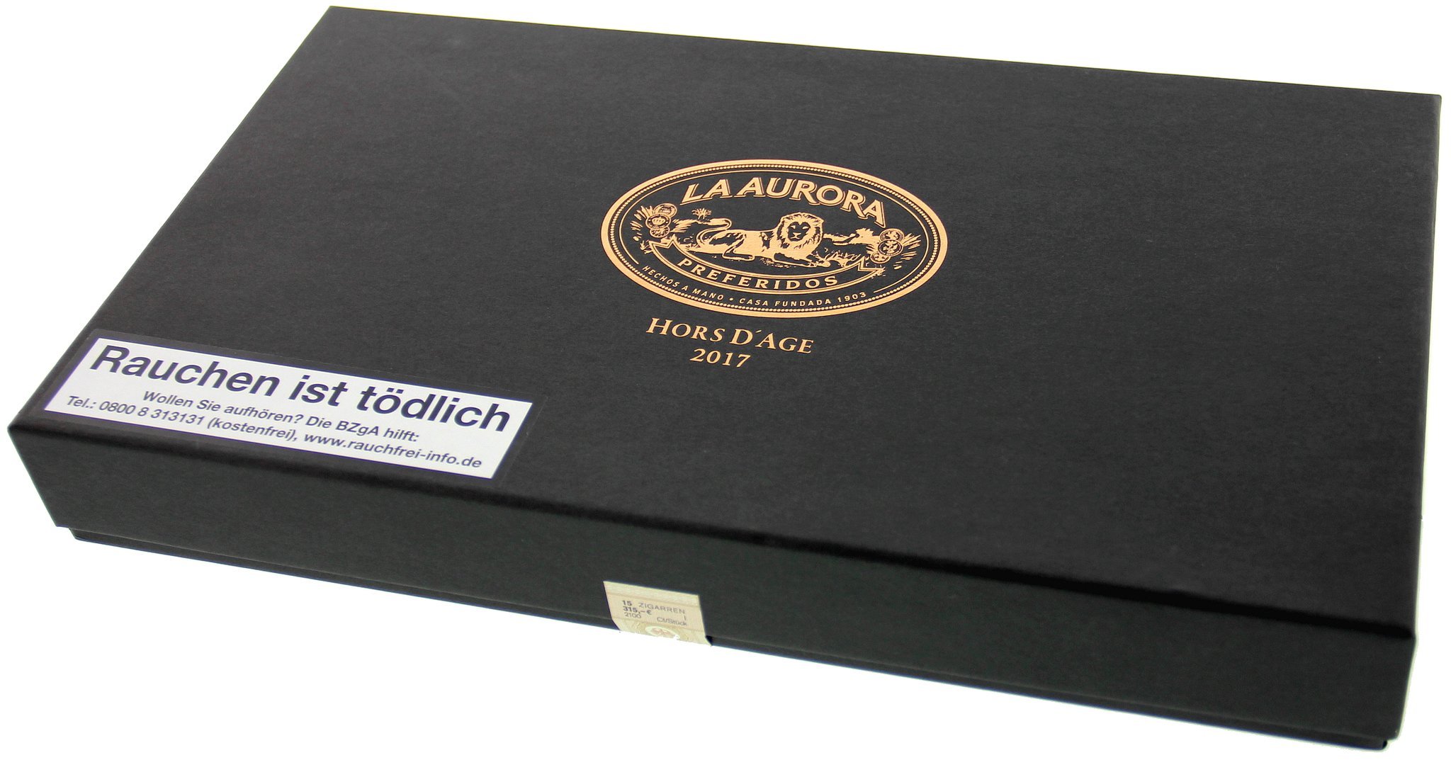 La Aurora Limited Editions Hors D'Age Toro 2017 Kiste Packed