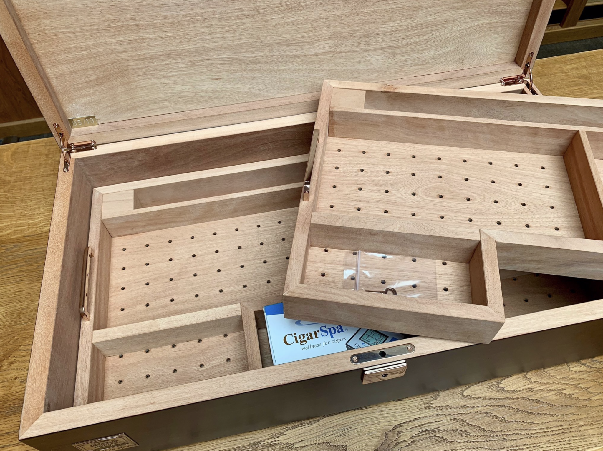 La Aurora Limited Editions Hors D'Age Humidor Humidor Innenansicht