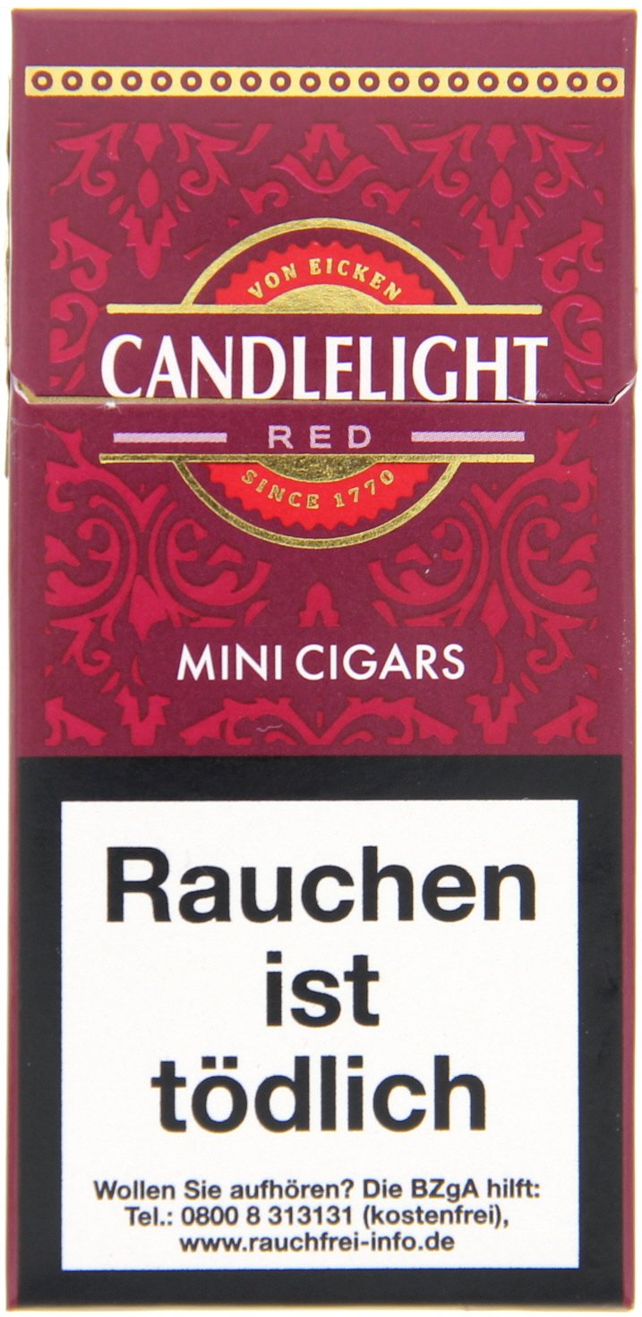 Candlelight Aromatic Cigarillo Red (ehemals Cherry)