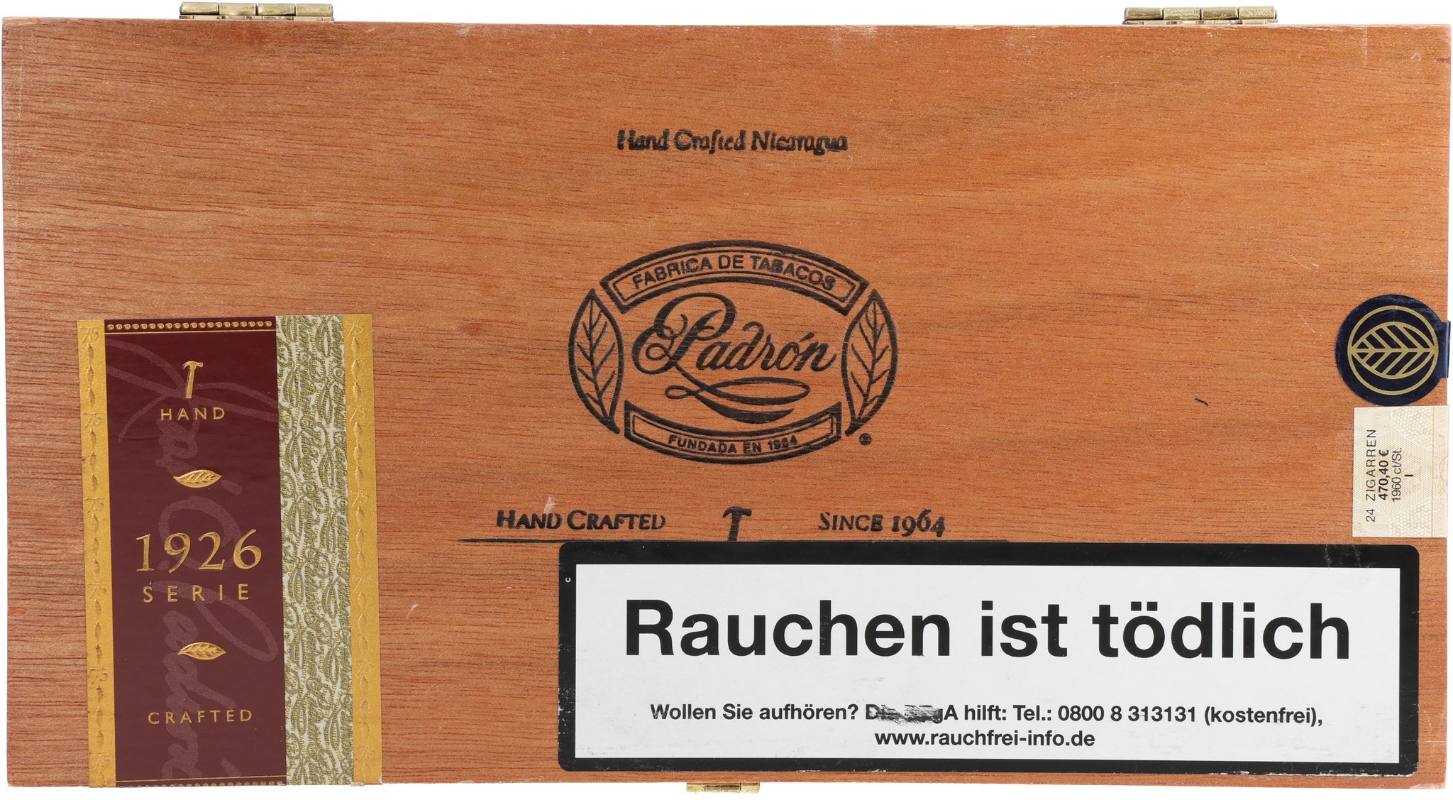 No. 35 NATURAL Box front