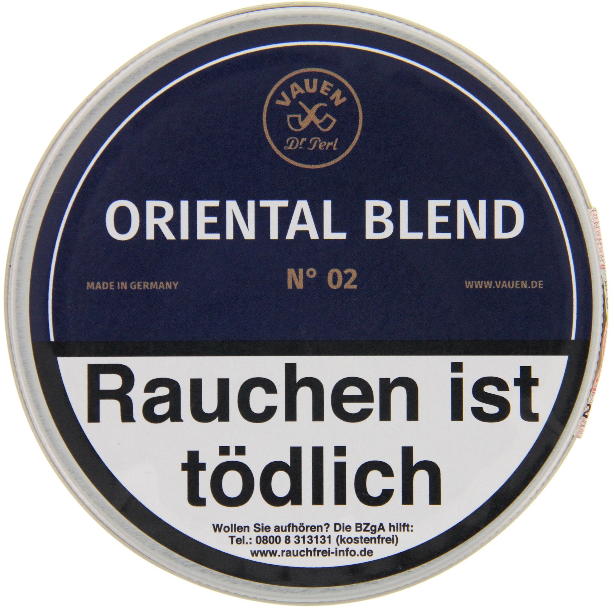 Vauen Pfeifentabak Oriental Blend (ehemals Coriander TAB 2) 50g Dose