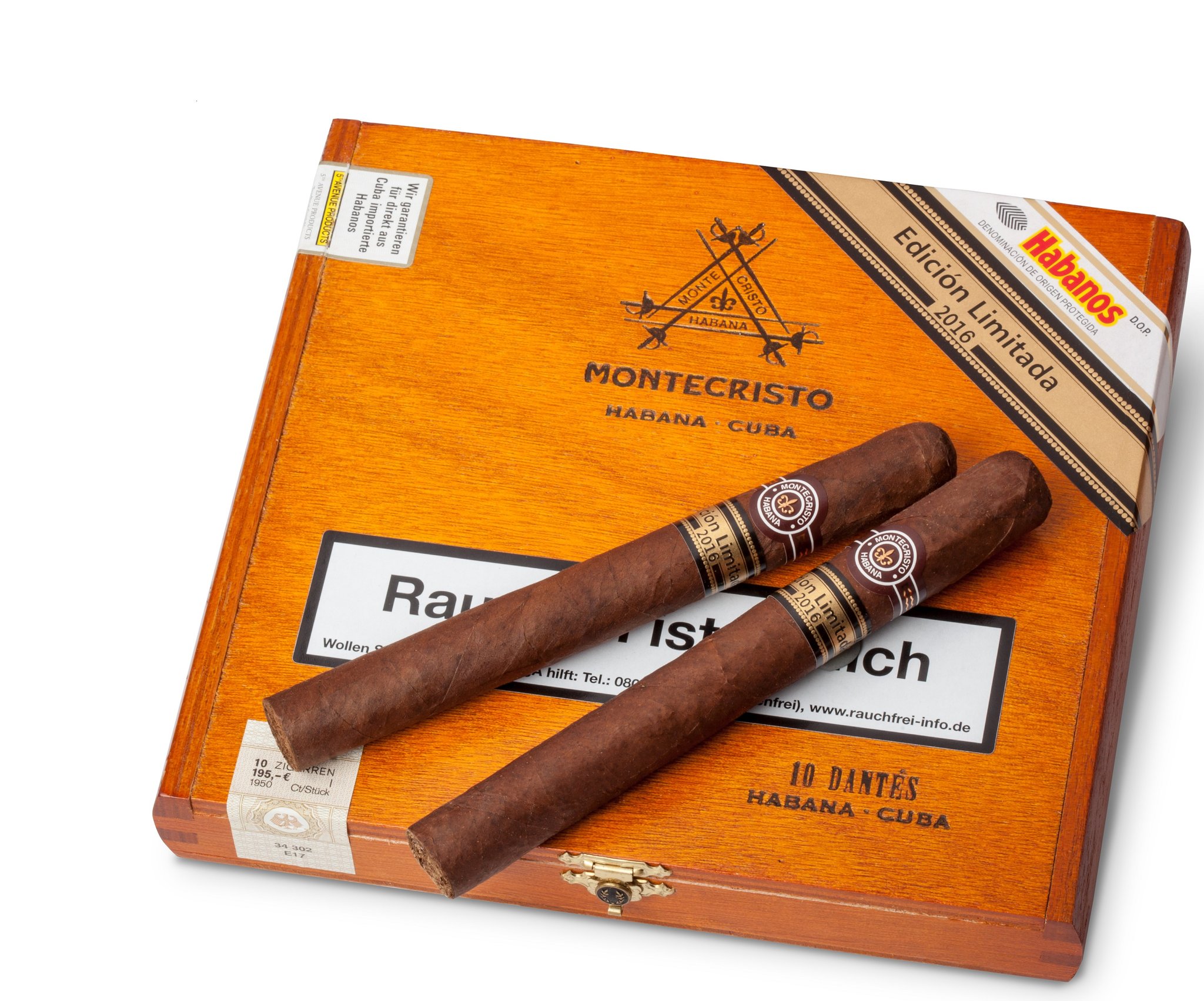 Montecristo Edicion Limitada Dantes (EL 2016) Kiste