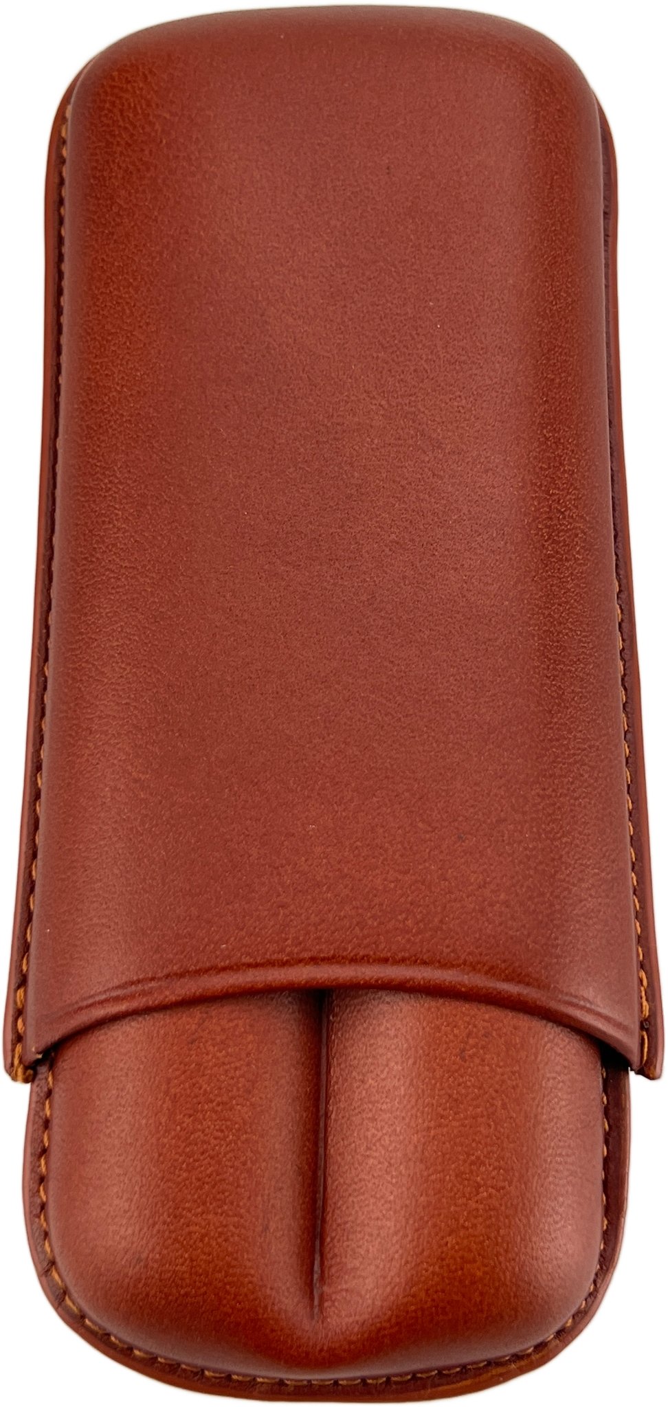 Marca Fina Lederetui 2er Robusto Naturbraun ohne Logo (1000031)