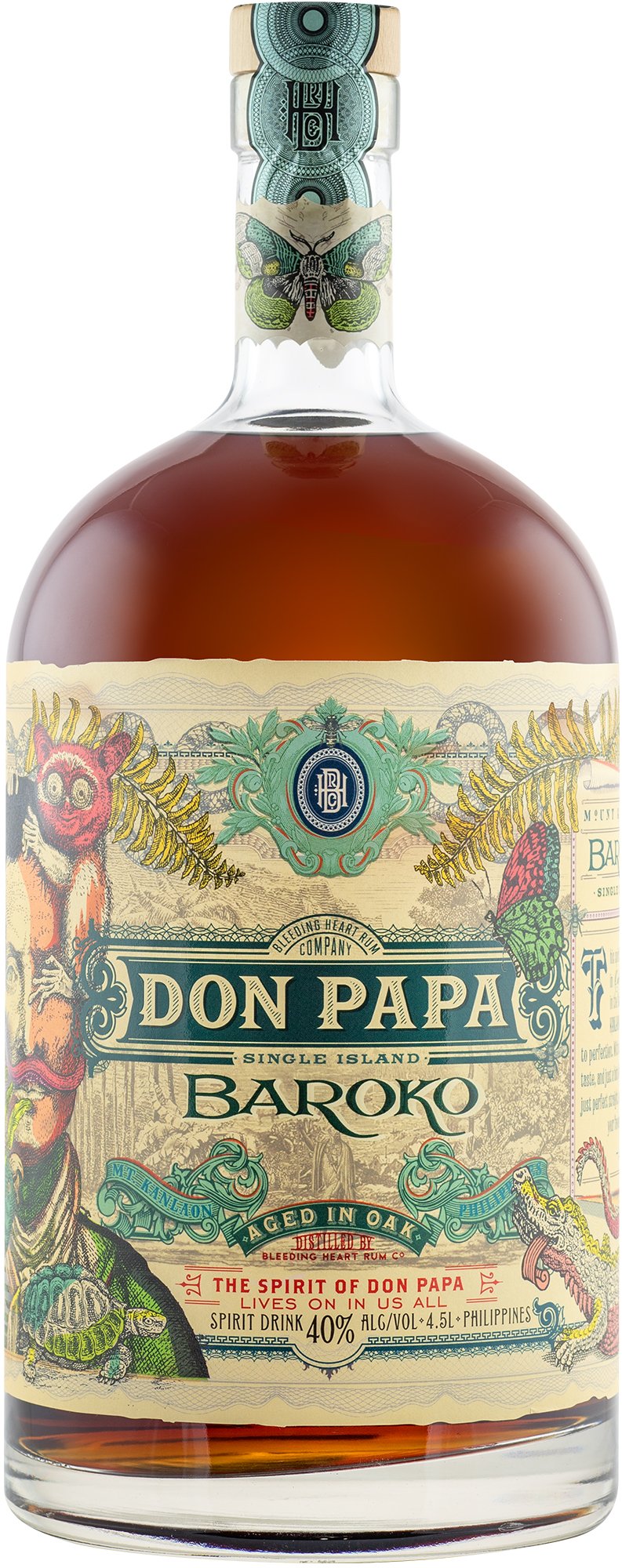 Botucal Don Papa Baroko (4,5 l / 40 % vol.)