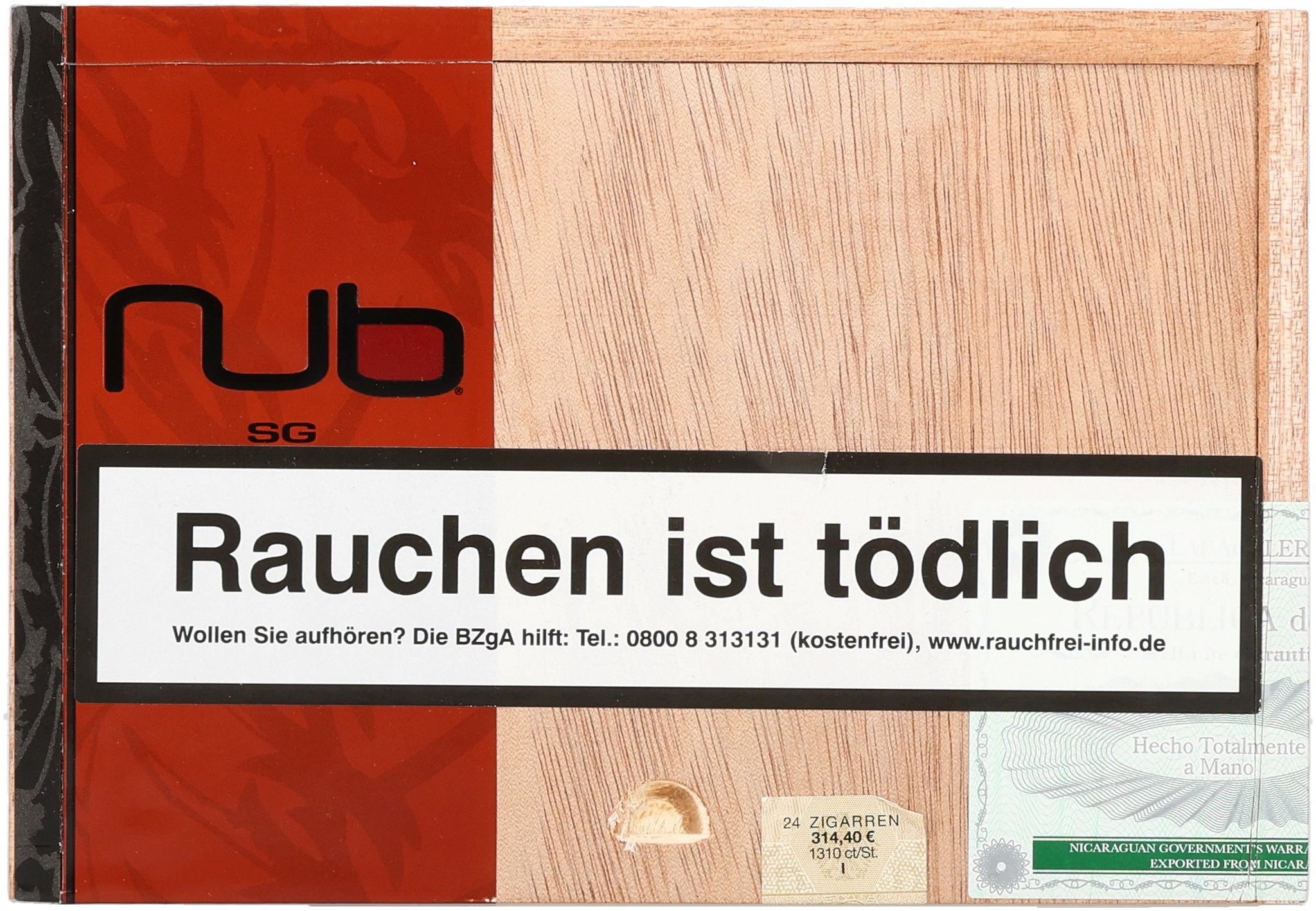 Oliva NUB Sun Grown 466_Kiste