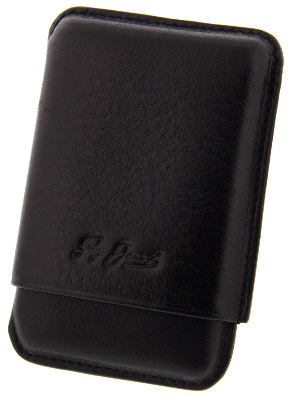 Guy Janot Domingo 6er Cigarillo-Etui Schwarz 8030