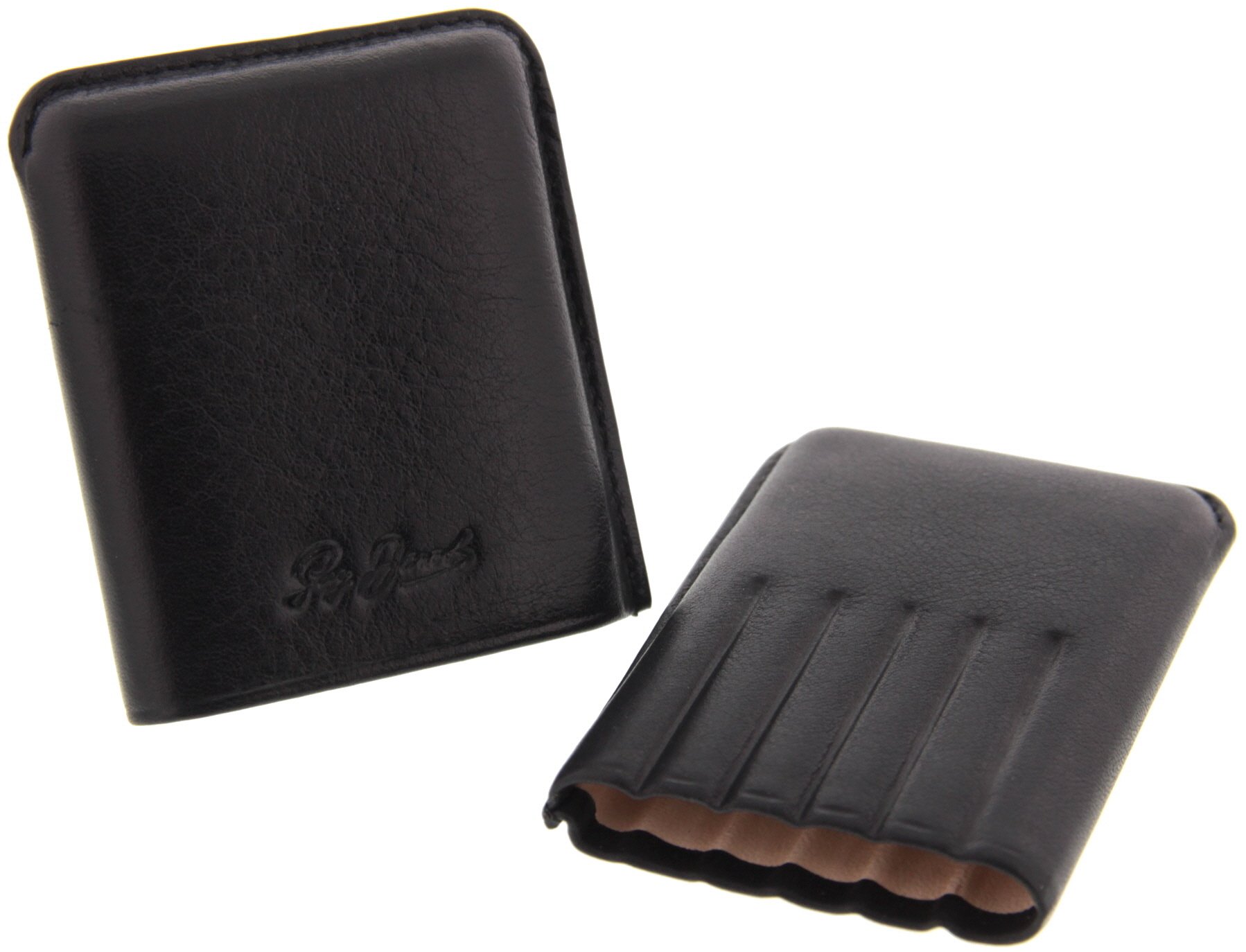 Guy Janot Domingo 6er Cigarillo-Etui Schwarz 8030 Detailbild